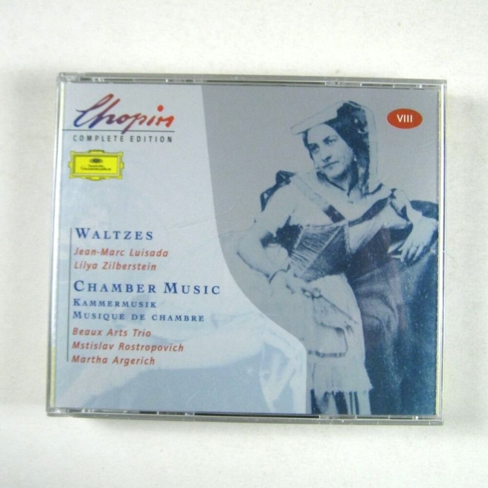 Chopin Complete Edition Waltzes Chamber Music CD Set VIII Deutsche Grammophon
